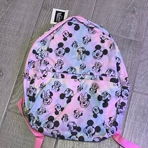 Disney AOP Mickey Mouse Pink Backpack